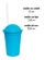 Vasos Milkshake Color 330 cc (10 Unidades) - comprar online