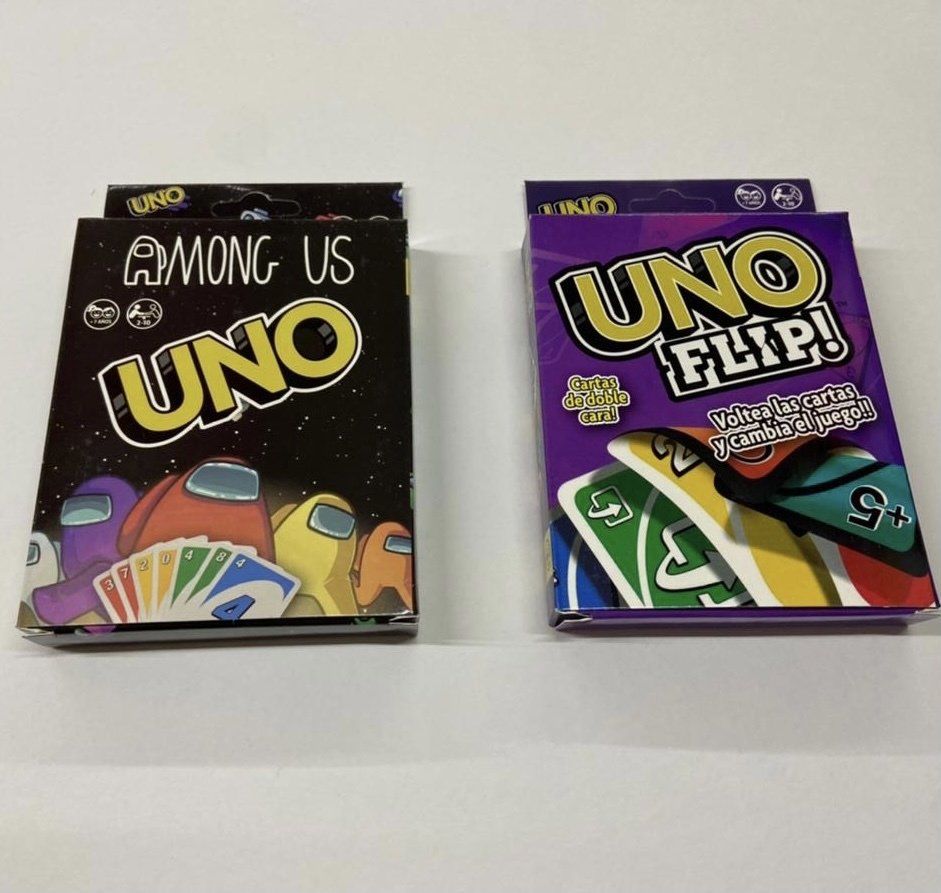 Juego de Cartas Uno Among Us/ Púlpito / Flip