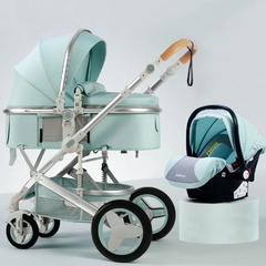 Kit Travel System Belecoo Confort 3 em 1 - Moisés, carrinho e bebê conforto - comprar online