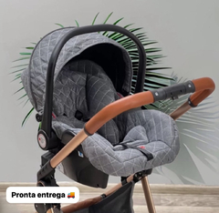 PRONTA ENTREGA - kit Bolina 3 em 1 com Moisés, carrinho de passeio e bebê conforto - Belecoo Brasil 