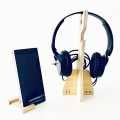Stand Headphones, Soporte p/ Auricular + mini stand