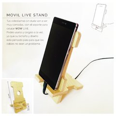 PACK Stand LIVE SOPORTE p/ CELULAR + Stand p/ TABLET / IBOOK: - comprar online