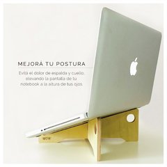 Pack DUO: Soporte Notebook + Soporte Auricular + mini Soporte Celular - comprar online