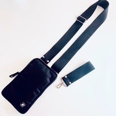 MINI BAG WOW! PORTA CELULAR NEGRO - comprar online