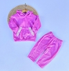 Conjunto Múnich Rosa (Buzo canguro + Pantalón de Plush)