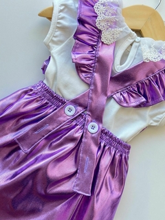 Jumper Catalina Violeta Brilloso - comprar online