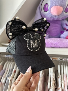 Gorra Minnie Negra c/ Orejas - comprar online