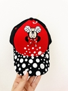 Gorra Minnie Lunares Roja (Licencia Disney Original)