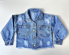 Campera Denim c/ Tachas