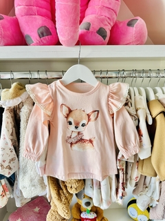 Camiseta Romántica Bambi Pink en internet