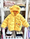 Campera Importada Puffer Monkey Amarillo