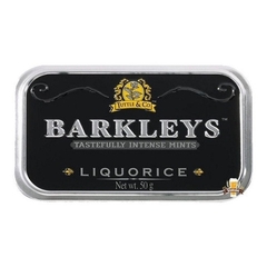 Bala Barkleys Liquorice (menta-alcaçuz) Importada 6 Latas - comprar online