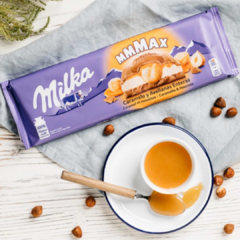 Milka Toffee Wholenut - Chocolate Alpino, Caramelo E Avelãs - comprar online