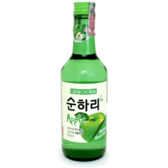 Soju Chum Churum Maça verde 360ml Bebida Destilada Coreana - comprar online