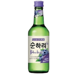 Soju Chum Churum Blueberry 360ml Bebida Destilada Coreana