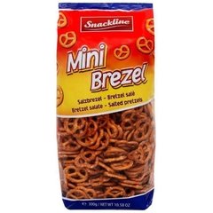 Mini Pretzel Salgado Snackline 300g ImportadoI