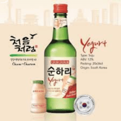 Soju Chum Churum 360ml 12% | Bebida Coreana Yogurt Lotte Yakult - comprar online