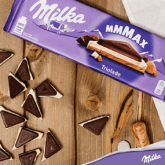 Chocolates Importado - Milka Triolade 280gr