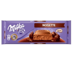 Chocolate Ao Leite Milka Noisette 270 G - Importado