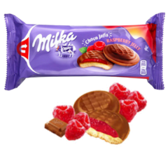 Biscoito Choco Jaffa Raspberry Jelly - Milka - Importado