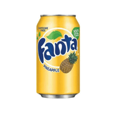 Refrigerantes Importados Eua, Fanta Pineapple Abacaxi 12 Un na internet