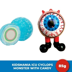 Bala Com Chiclete Cyclops Monster Sour Bubble Gum Importado - comprar online