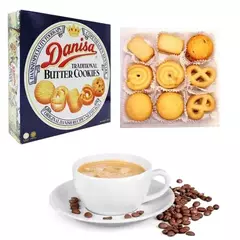 Biscoito Amanteigado Tradicional Danisa Cookies Cx Lata 454g - comprar online