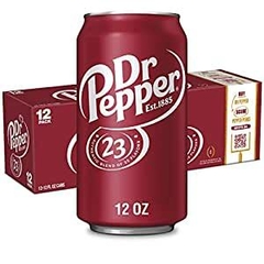 Dr Pepper Cola Refrigerante 12 Latas Importado Eua