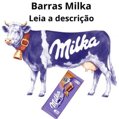 Kit 10 Chocolate Barra Milka Importados Varios Sabores