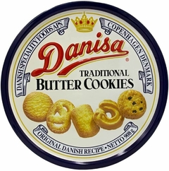 Lata Gigante Biscoito Amanteigado Danisa Butter Cookies 908g