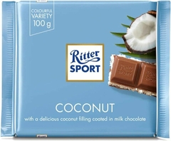 Chocolate Ritter Sport Coconut Milk - Importado Alemanha
