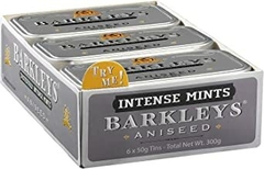 Bala Barkleys Aniseed (anis) Importada cx 6 Latas