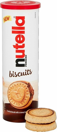 Biscoitos Nutella Biscuits Tubo 166g Importado - Casas dos Doces Candy House