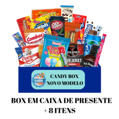 Candy Box Produtos Importados - Box Premium- Produtos Variados - 8 itens.