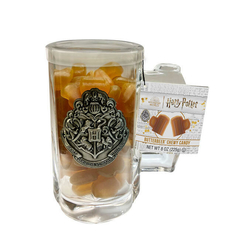 Caneca De Vidro Harry Potter Glass Butterbeer Chewy Candy