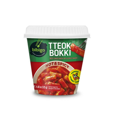 Bolinho Coreano Tteokbokki Topokki Hot & Spicy 125g Bibigo