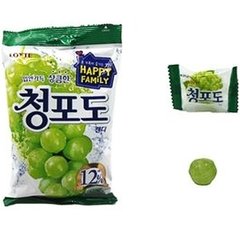 Bala Coreana Sabor Uva Verde Lotte