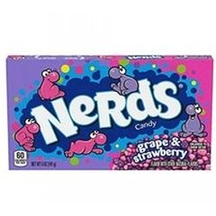 Bala Wonka Nerds Strawberry & Grape - Importado Eua 142g