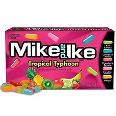 Balas Mike And Ike Flavored Candy Tropical Typhoon - Eua