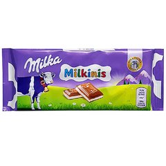 Barra De Chocolate Milka Milkinis cremoso 100g - Importado