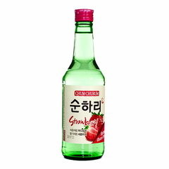 Soju Chum Churum 360ml 12% | Bebida Coreana Morango Lotte