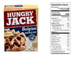 Hungry Jack Belgian Massa Para Panqueca E Waffle Mix 794g na internet