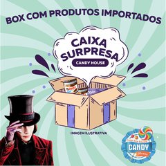 Candy Box Produtos Importados - Box Premium- Produtos Variados - 8 itens. - loja online
