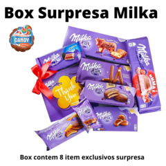 Box Milka Importados - Box Premium Produtos Variados 8 Itens