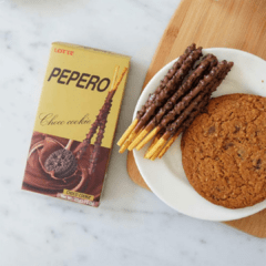 Chocolate Pepero Choco Cookie Lotte Doce Asiático Importado - comprar online