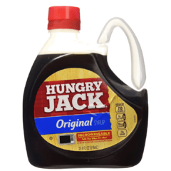 Galão Xarope Hungry Jack Original Syrup 816ml Microondas