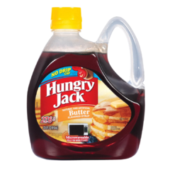 Galão Xarope Hungry Jack Manteiga Syrup 816ml Microondas