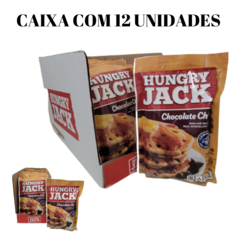 Cx 12 Hungry Jack Choco Chip Massa P/ Panqueca Mix 198g