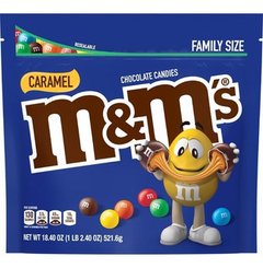 M&m's Chocolate Com Caramelo Family Size 521,6g Mms Import