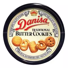 Biscoito Amanteigado Tradicional Danisa Cookies Cx Lata 454g na internet